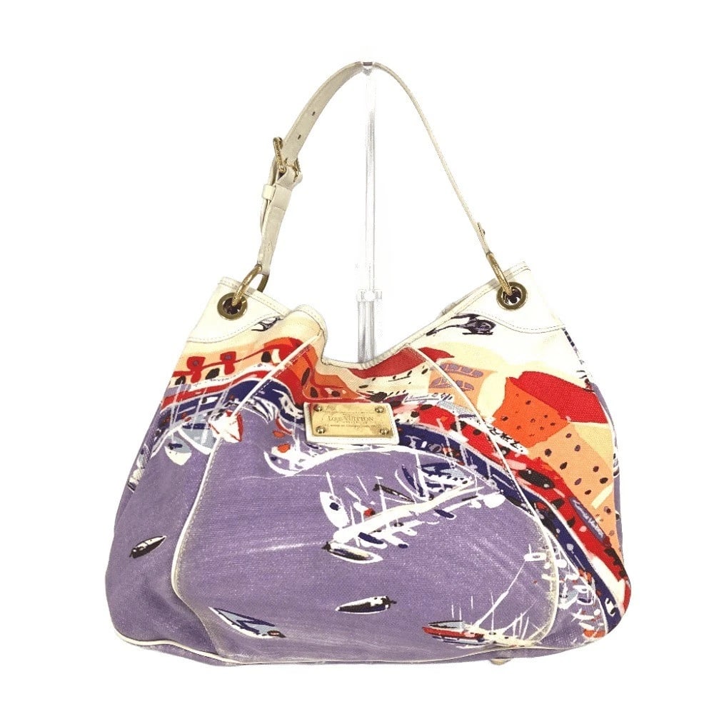 LOUIS VUITTON CRUISE GALLIERA RIVIERA GM SHOULDER BAG: LOUIS VUITTON Cruise Galliera Riviera GM Shoulder Bag Brand: LOUIS VUITTON Type/Style: Shoulder Bag Material: Leather/ Canvas Color: multicolor Size: W15.7xH12.6xD4.5inch / W40cmxH32cmxD11.5cm