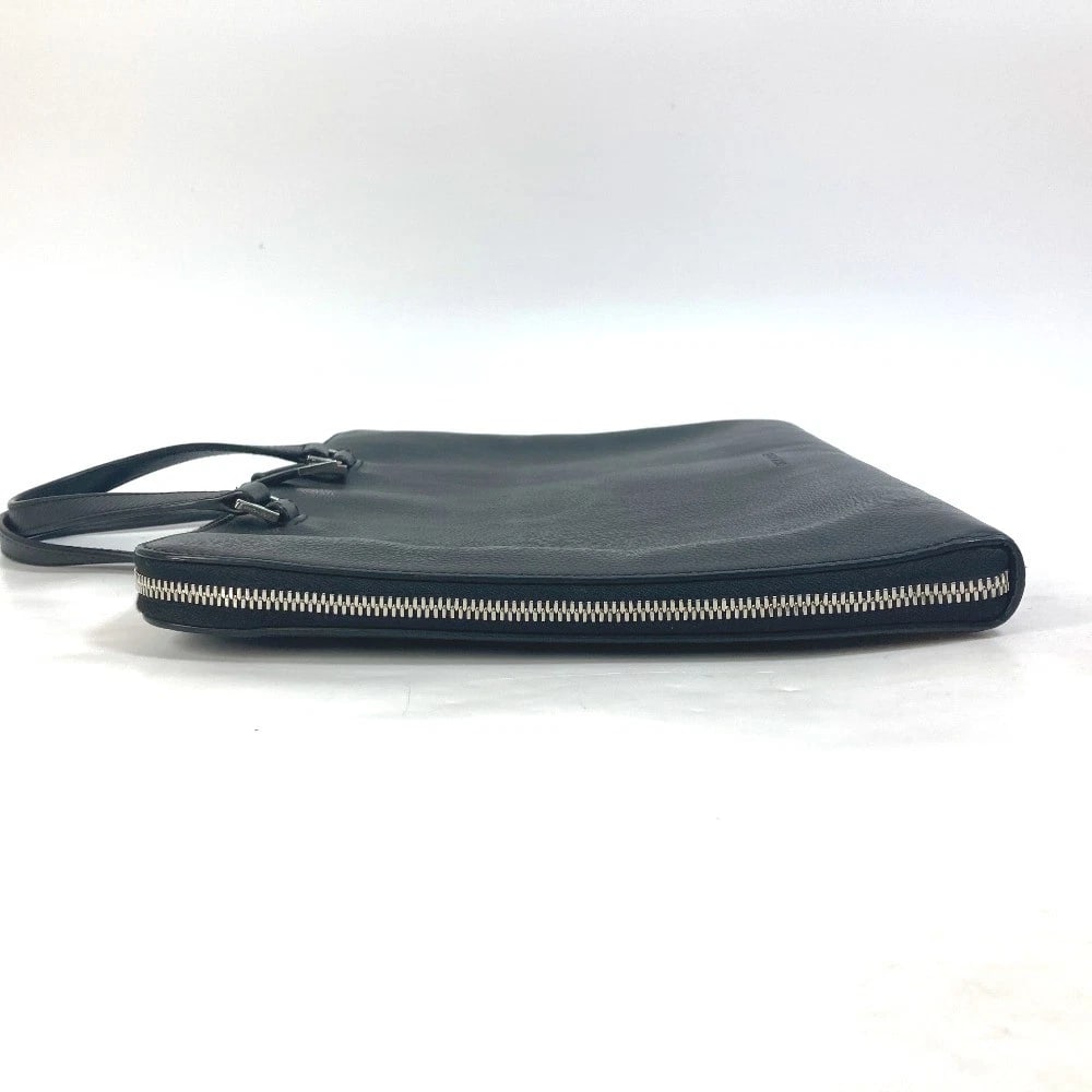 DIOR HOMME HAND BAG TOTE BAG LOGO BAG: DIOR HOMME Hand Bag Tote Bag logo Bag Brand: DIOR HOMME Type/Style: Business bag Material: Leather Color: Black Size: W13.4xH10.2inch / W34cmxH26cm Accessories: None Accessories Notice: Wh
