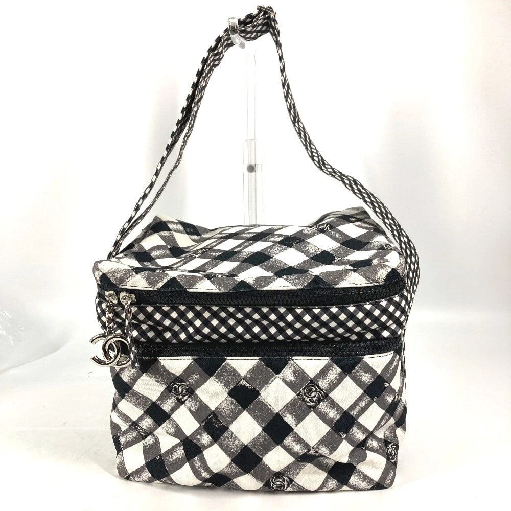 CHANEL CHECK CC CC MARK SHOULDER BAG HAND BAG (1 of 3)