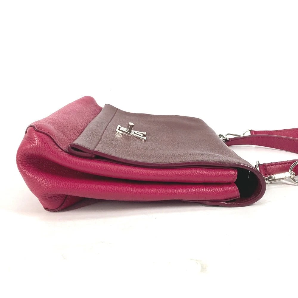 LOUIS VUITTON BICOLOR ROCK SHOULDER BAG: LOUIS VUITTON Bicolor Rock Shoulder Bag Brand: LOUIS VUITTON Type/Style: Hand Bag Material: Leather Color: purple x pink Size: W10.8xH8.3xD3.5inch / W27.5cmxH21cmxD9cm Accessories: None Ac