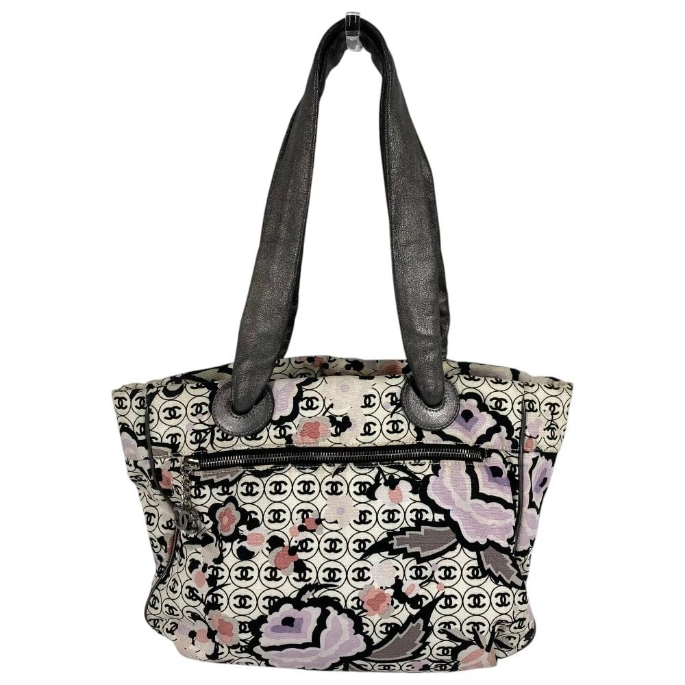 CHANEL LOGO CC CC MARK ALL-OVER PATTERN BAG SHOULDER BAG: CHANEL Logo CC CC Mark all-over pattern Bag Shoulder Bag Brand: CHANEL Type/Style: Shoulder Bag Material: leather/ Canvas Color: Multicolor Size: W11.6xH9.8xD3.7inch / W29.5cmxH25cmxD9.5cm Accesso