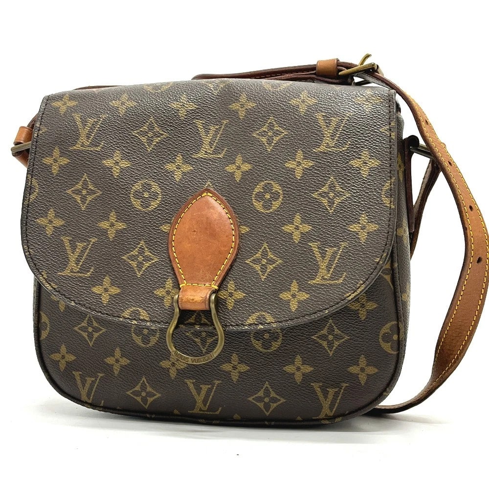 LOUIS VUITTON SAINT CLOUDGM CROSSBODY SHOULDER BAG: LOUIS VUITTON Saint CloudGM Crossbody Shoulder Bag Brand: Louis Vuitton Type/Style: Shoulder Bag Material: MonogramCanvas Color: Brown Size: W9.1xH7.7xD2.4inch / W23cmxH19.5cmxD6cm Accessories: No