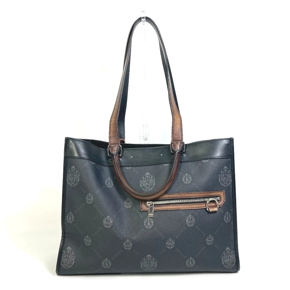 BERLUTI ULYSSE SMALL 2WAY SHOULDER BAG TOTE BAG (1 of 4)