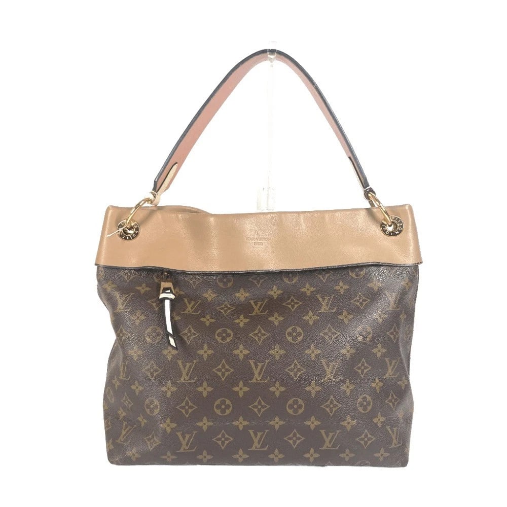 LOUIS VUITTON MONOGRAM TUYLE LEE HOBO BAG TOTE BAG: LOUIS VUITTON Monogram Tuyle Lee Hobo Bag Tote Bag Brand: LOUIS VUITTON Type/Style: Shoulder Bag Material: MonogramCanvas / Leather Color: Beige / Brown Size: W13.4xH12.2xD5.1inch / W34cmxH31cmxD13cm 