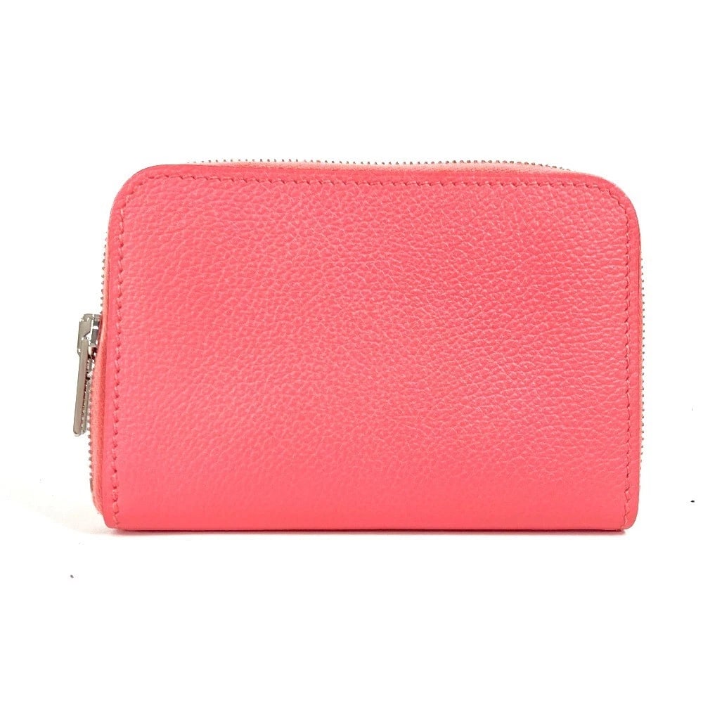 HERMES ZIP ANGOR WALLET COIN COMPARTT ZIP AROUND COIN PURSE: HERMES Zip Angor Wallet Coin Compartt Zip Around coin purse Brand: HERMES Type/Style: coin purse Material: Leather Color: Pink Size: W4.3xH3.0inch / W11cmxH7.5cm Accessories: None Accessor
