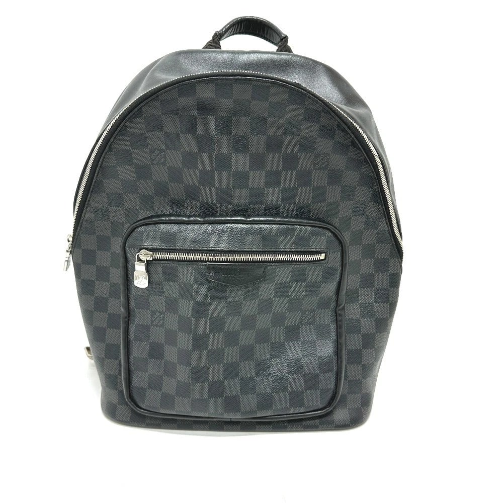 LOUIS VUITTON JOSH BACKPACK BAG BACKPACK: LOUIS VUITTON Josh backpack bag Backpack Brand: LOUIS VUITTON Type/Style: Backpack Material: Damiar Graphite Canvas Color: Black Size: W11.8xH14.2xD5.9inch / W30cmxH36cmxD15cm Handle: 33.1inch / 84cm 