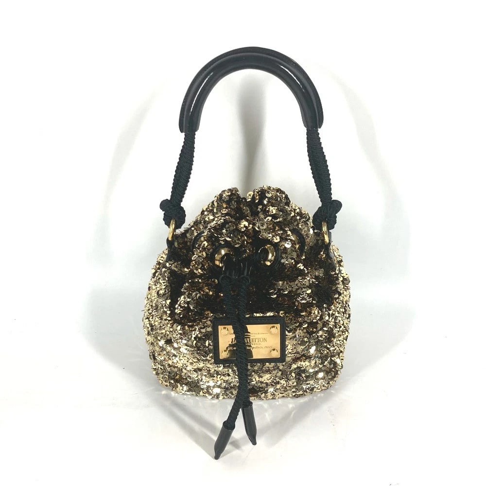 LOUIS VUITTON CRUISE COLLECTION MININOE ROCOCO SEQUIN HAND BAG (1 of 10)