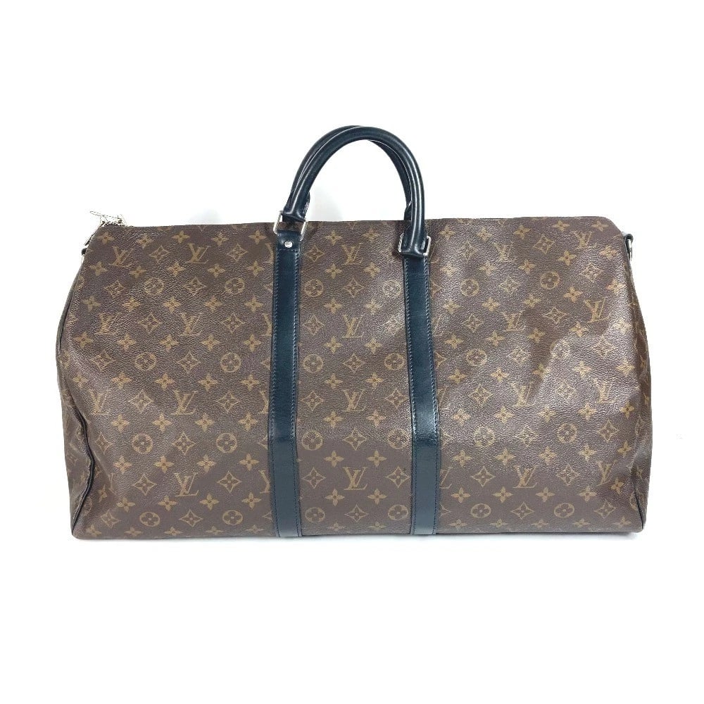 LOUIS VUITTON MONOGRAMMACASSAR KEEPALLBANDOULIERE55 HAND BAG (1 of 9)