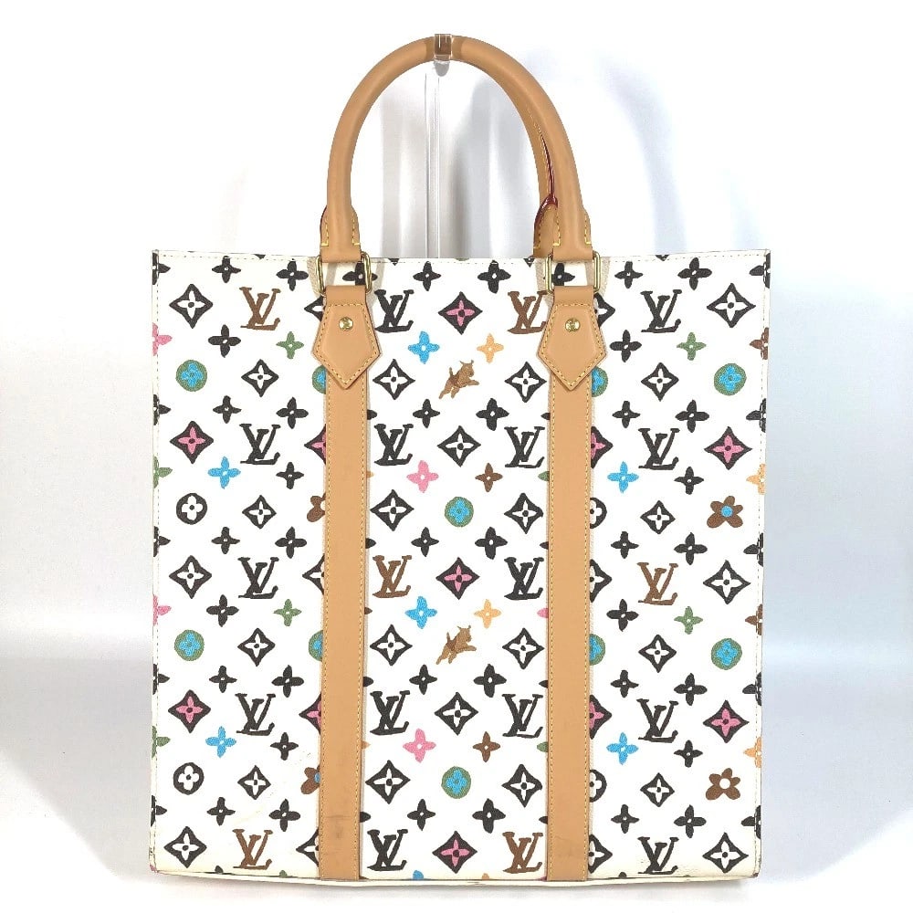 LOUIS VUITTON MONOGRAM CRAGGY SAC PLAT TOTE BAG: LOUIS VUITTON Monogram Craggy Sac Plat Tote Bag Brand: LOUIS VUITTON Type/Style: Hand Bag Material: Canvas / Monogram Craggy Canvas Color: Beige / Multicolore Size: W14.4xH15.0xD3.5inch / W36.5cmxH38c