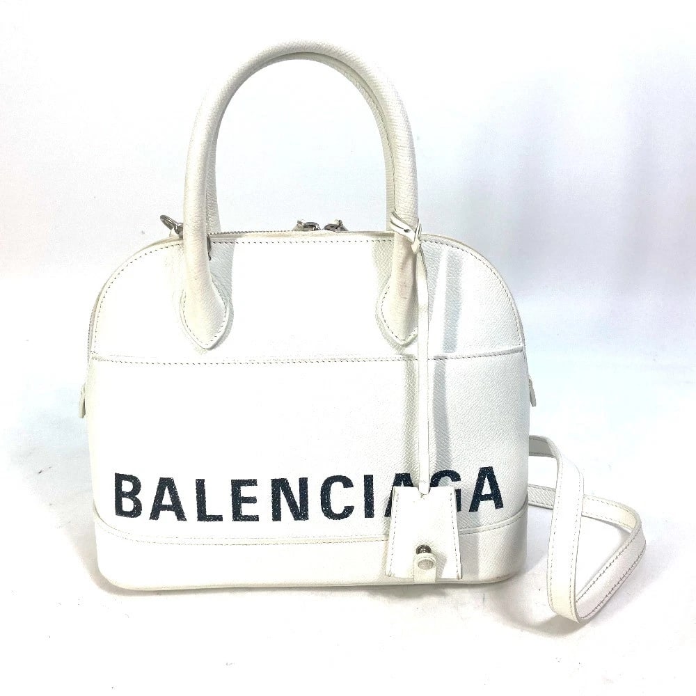BALENCIAGA BICOLOR BAG VILLE TOP HANDLE S 2WAY BAG (1 of 5)