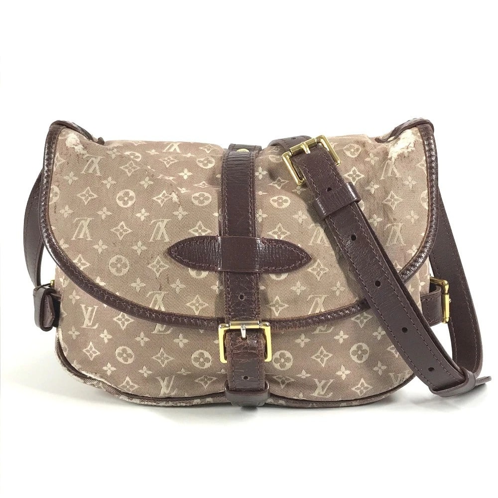 LOUIS VUITTON MONOGRAMIDYLLE SAUMUR PM SHOULDER BAG: LOUIS VUITTON MonogramIdylle Saumur PM Shoulder Bag Brand: LOUIS VUITTON Type/Style: MonogramIdylle Material: sepia / wine-red Color: sepia / wine-red Size: W8.3xH6.3xD2.0inch / W21cmxH16cmxD5cm A