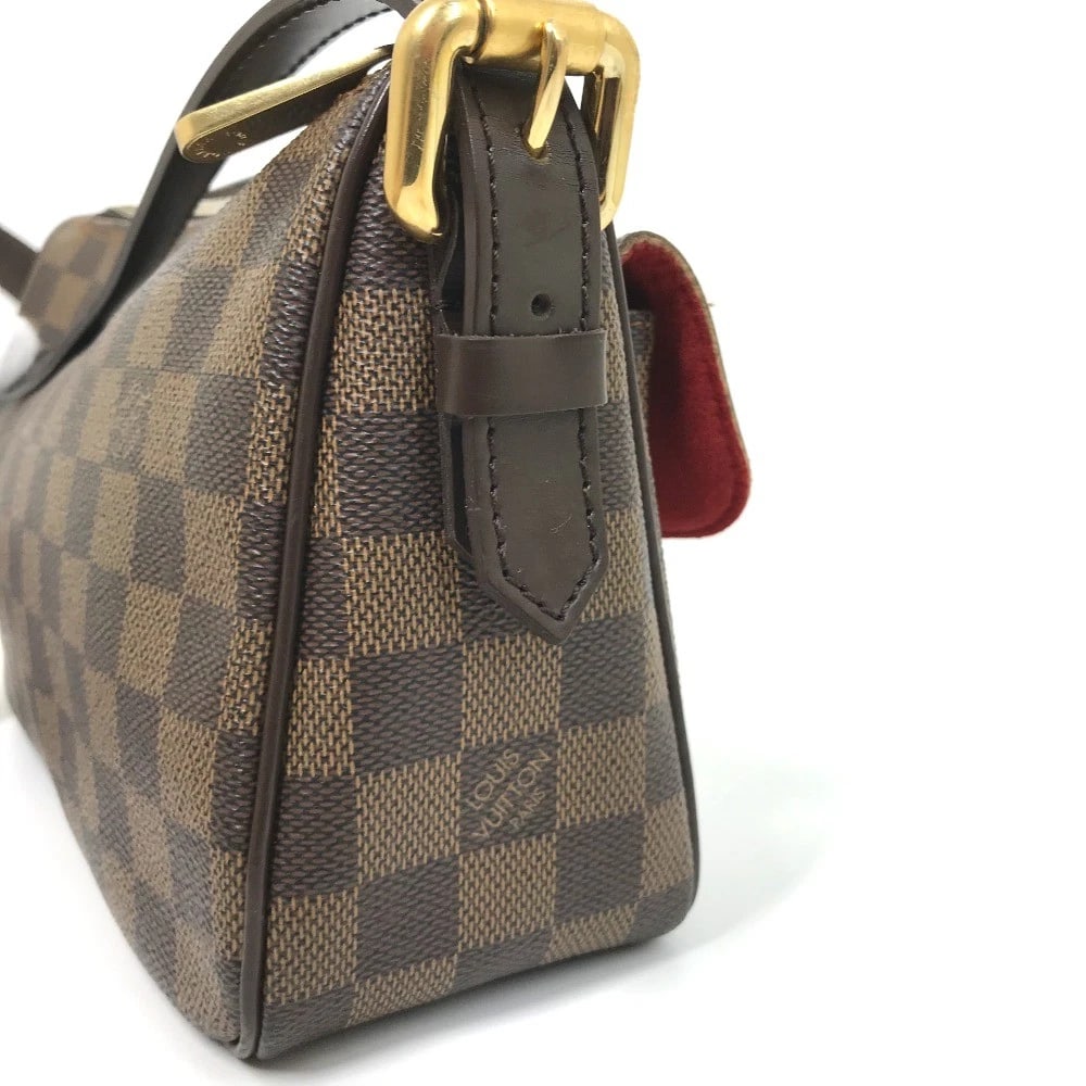 LOUIS VUITTON DAMIER RAVELLO GM SHORT STRAP SHOULDER BAG: LOUIS VUITTON Damier Ravello GM Short strap Shoulder Bag Brand: LOUIS VUITTON Type/Style: Shoulder Bag Material: Damier Canvas Color: Ebene / BrownxGoldHardware Size: W9.8xH5.9xD3.1inch /
