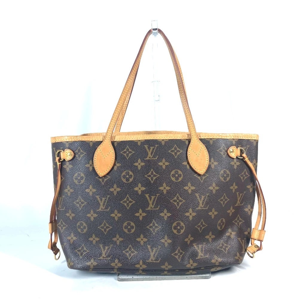 LOUIS VUITTON MONOGRAM NEVER FULL PM TOTE BAG: LOUIS VUITTON Monogram Never full PM Tote Bag Brand: LOUIS VUITTON Type/Style: Shoulder Bag Material: Monogram Canvas Color: Pivoonne / Brownxpink Size: W11.0xH8.1xD4.7inch / W28cmxH20.5cmxD12cm A