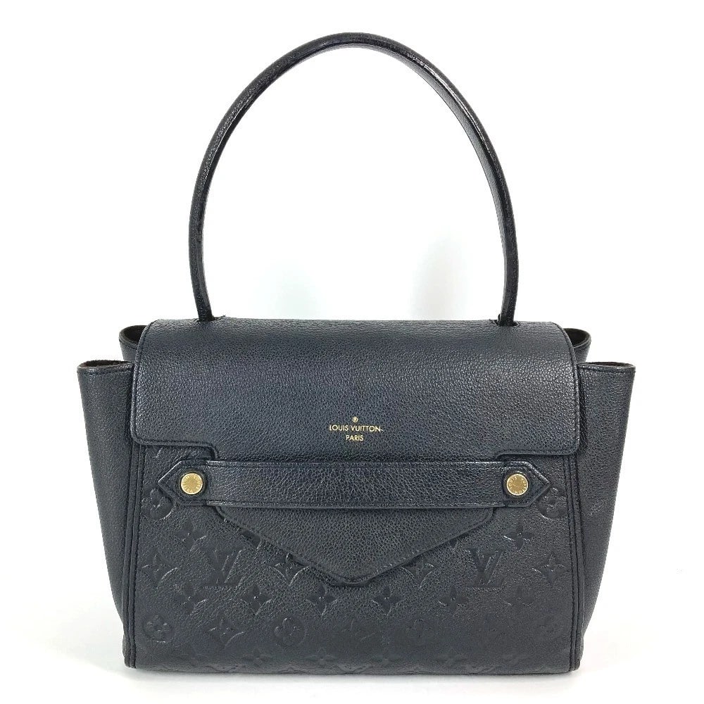 LOUIS VUITTON MONOGRAMEMPREINTE TROCADERO BAG TOTE BAG: LOUIS VUITTON MonogramEmpreinte Trocadero Bag Tote Bag Brand: Louis Vuitton Type/Style: Hand Bag Material: MonogramEmpreinteLeather Color: Noir / Black Size: W11.4xH9.4xD5.5inch / W29cmxH24cmxD14cm