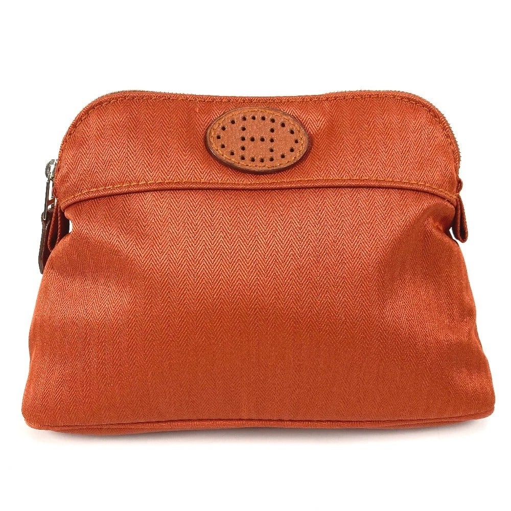 HERMES SHOULDER BAG BOLIDE CEINTURE GOLF POUCH: HERMES shoulder bag Bolide Ceinture Golf Pouch Brand: HERMES Type/Style: Waist Pouch Material: cotton / polyamide Color: Orange Size: W7.9xH5.1xD2.2inch / W20cmxH13cmxD5.5cm Accessories: None