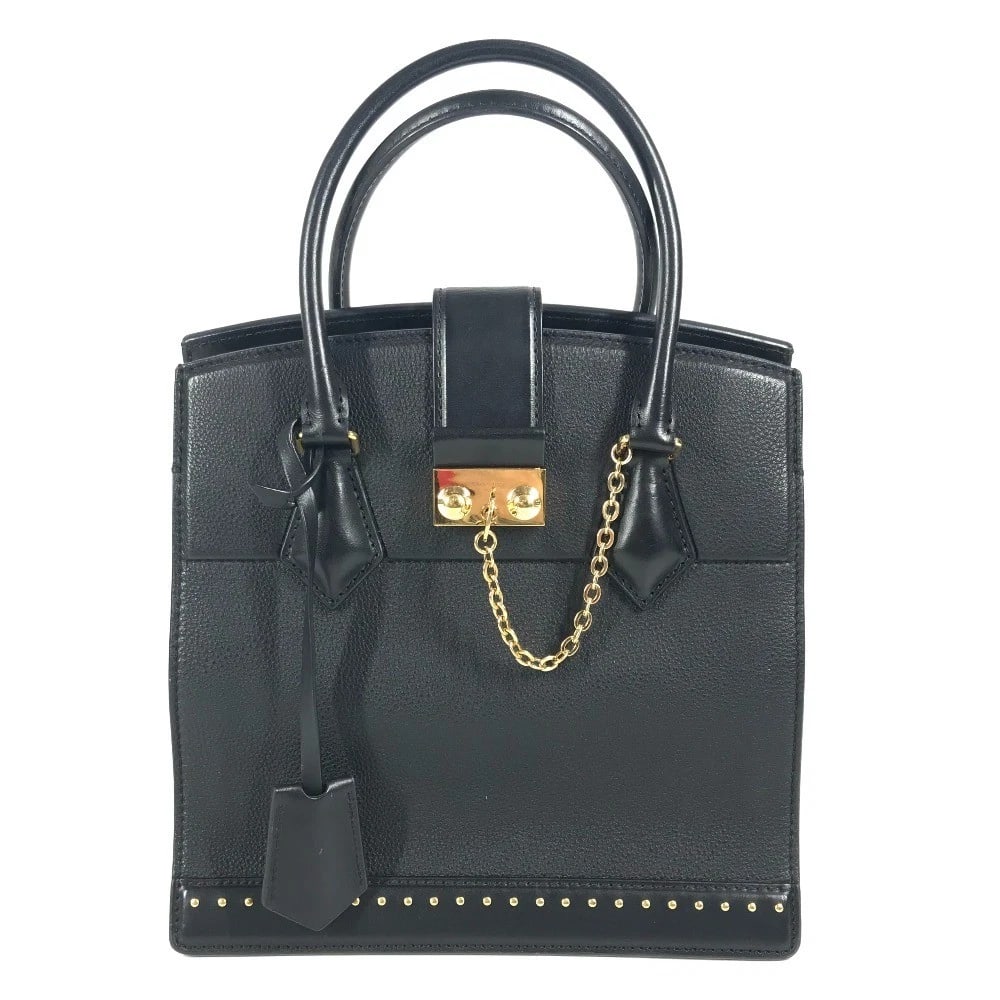 LOUIS VUITTON COOL MARLY PM TOTE BAG: LOUIS VUITTON Cool Marly PM Tote Bag Brand: LOUIS VUITTON Type/Style: Hand Bag Material: Leather Color: Noir / Black Size: W8.9xH9.6xD3.5inch / W22.5cmxH24.5cmxD9cm Accessories: None Acces