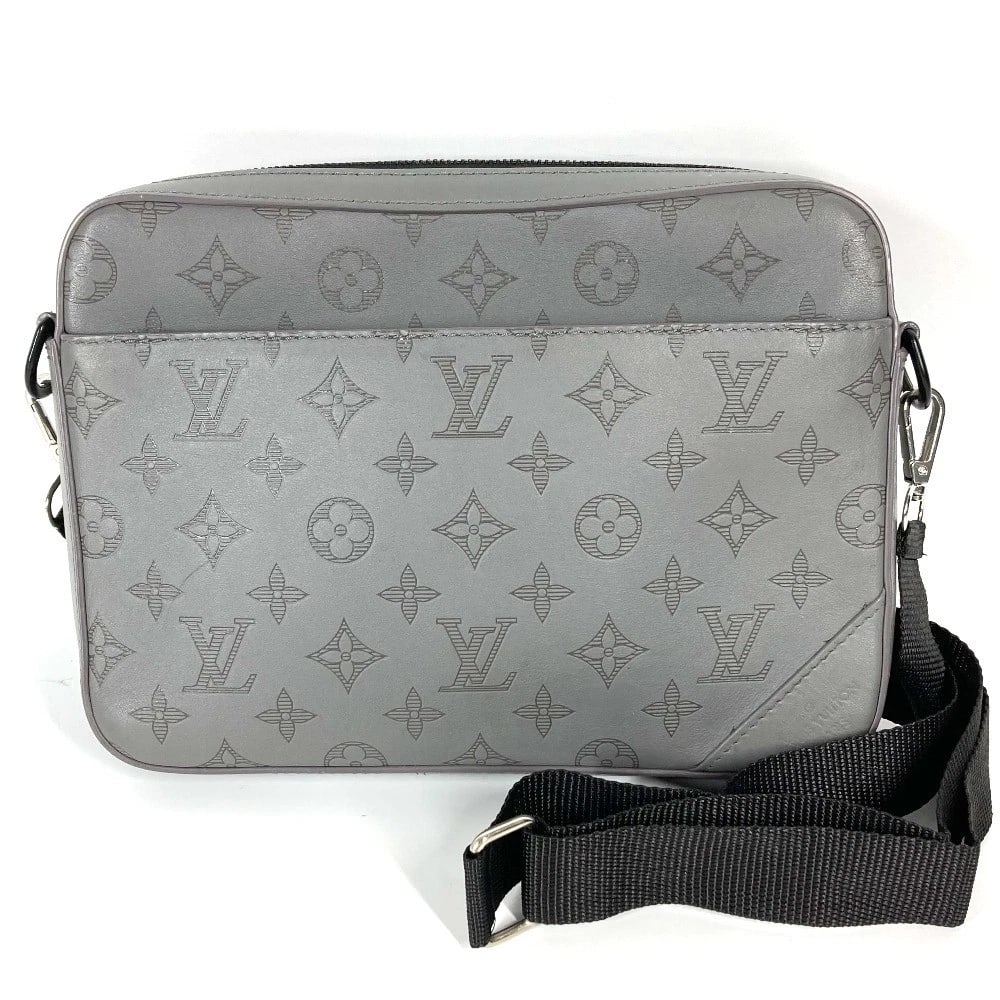 LOUIS VUITTON MONOGRAM SHADOW DUO CLUTCH SHOULDER BAG (1 of 10)