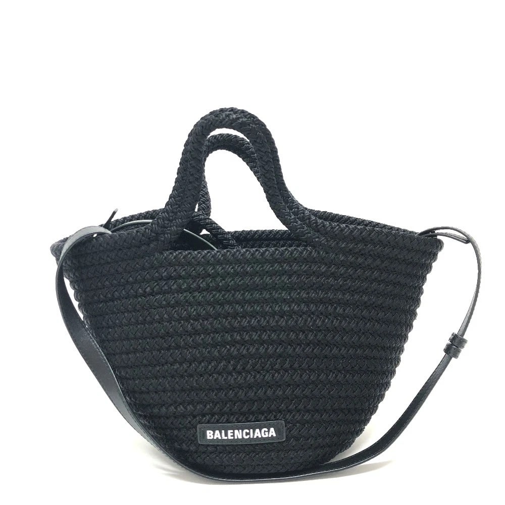 BALENCIAGA SHOULDER CROSSBODY IBIZA SMALL BASKET 2WAY BAG (1 of 6)