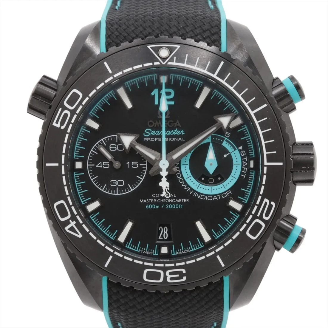 OMEGA SEAMASTER PLANET OCEAN CO-AXIAL MASTER CHRONOMETER WATCH: Omega Seamaster Planet Ocean Co-Axial Master Chronometer Watch Brand: Omega Type/Style: Wristwatch Material: CE x rubber Color: Dial Color Black Size: Case:W1.6 x H1.6inch / W45.5 x H45.5 Circumferenc