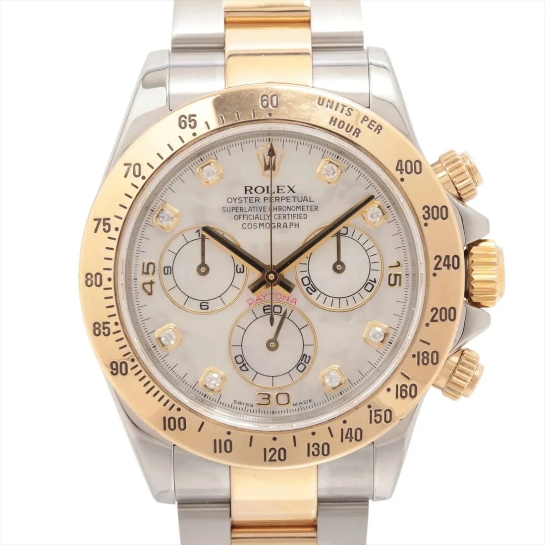 ROLEX COSMOGRAPH DAYTONA AT SHELL WATCH: Rolex Cosmograph Daytona At Shell Watch Brand: Rolex Type/Style: Wristwatch Material: SS?YG Color: Dial Color shells Size: Case:W1.6 x H1.6inch / W40 x H40 Circumference of Wrist:7.1inch / 18 Acce