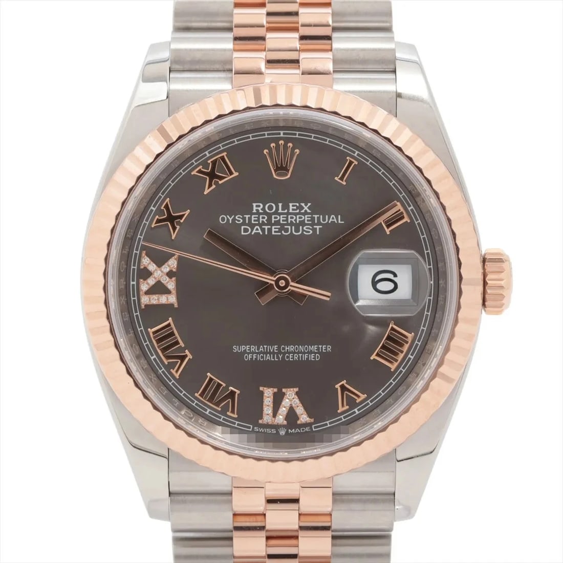 ROLEX DATEJUST 36 AT SLATE DIAL JUBILEE WATCH: Rolex Datejust 36 At Slate Dial Jubilee Watch Brand: Rolex Type/Style: Wristwatch Material: PG?SS Color: Dial Color slate Size: Case:W1.2 x H1.2inch / W36 x H36 Circumference of Wrist:7.3inch / 18.5