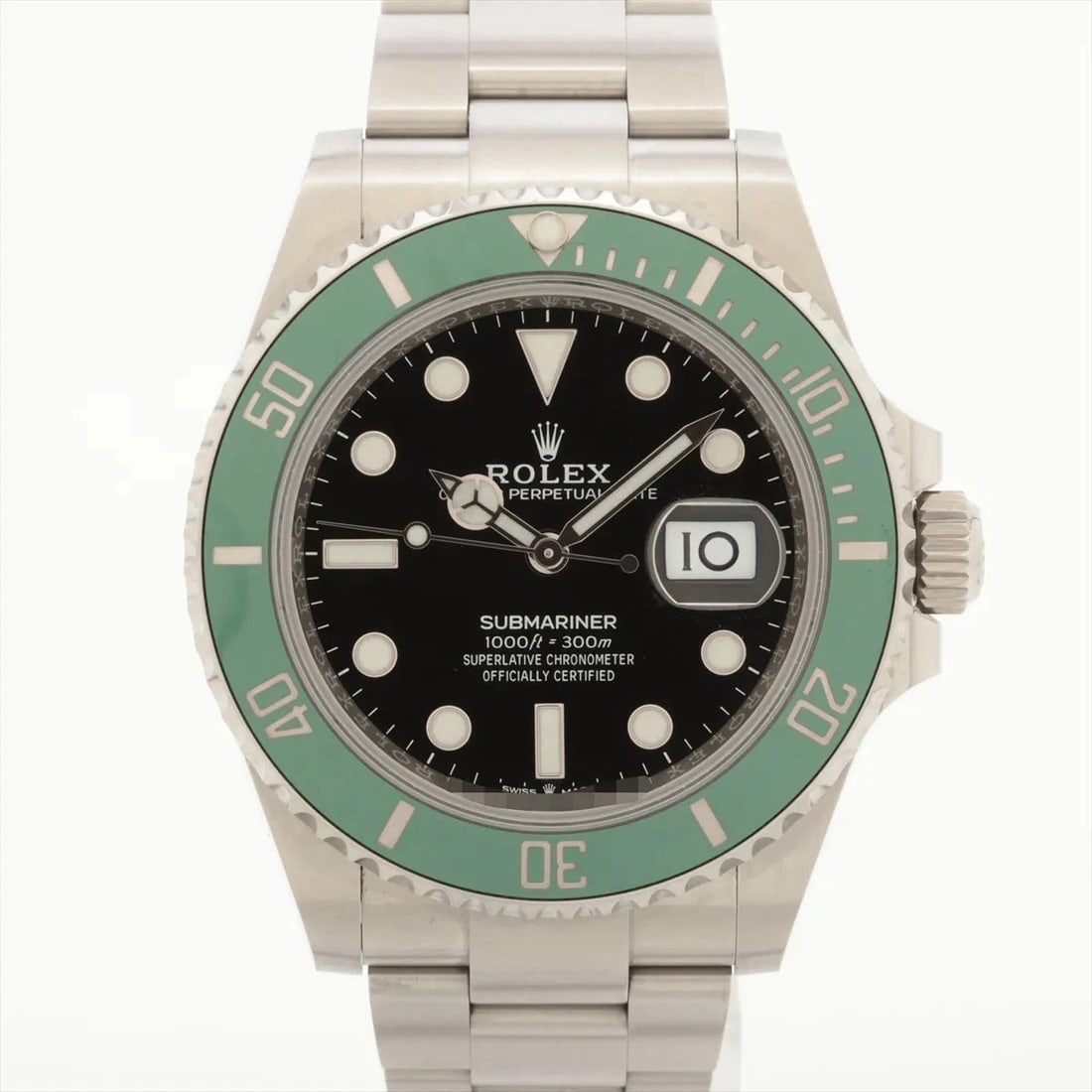 ROLEX SUBMARINER DATE SS AT BLACK DIAL WATCH: Rolex Submariner Date Ss At Black Dial Watch Brand: Rolex Type/Style: Wristwatch Material: SS Color: Dial Color Black Size: Case:W1.6 x H1.6inch / W41 x H41 Circumference of Wrist:6.9inch / 17.5 A