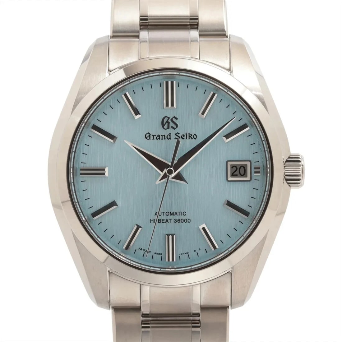 GRAND SEIKO HERITAGE COLLECTION MECHANICAL HI-BEAT ICEFALL TI A WATCH: Grand Seiko Heritage Collection Mechanical Hi-Beat Icefall Ti A Watch Brand: Grand Seiko Type/Style: Wristwatch Material: TI Color: Dial Color Ice blue Size: Case:W1.6 x H1.6inch / W40 x H46.6 Circumf