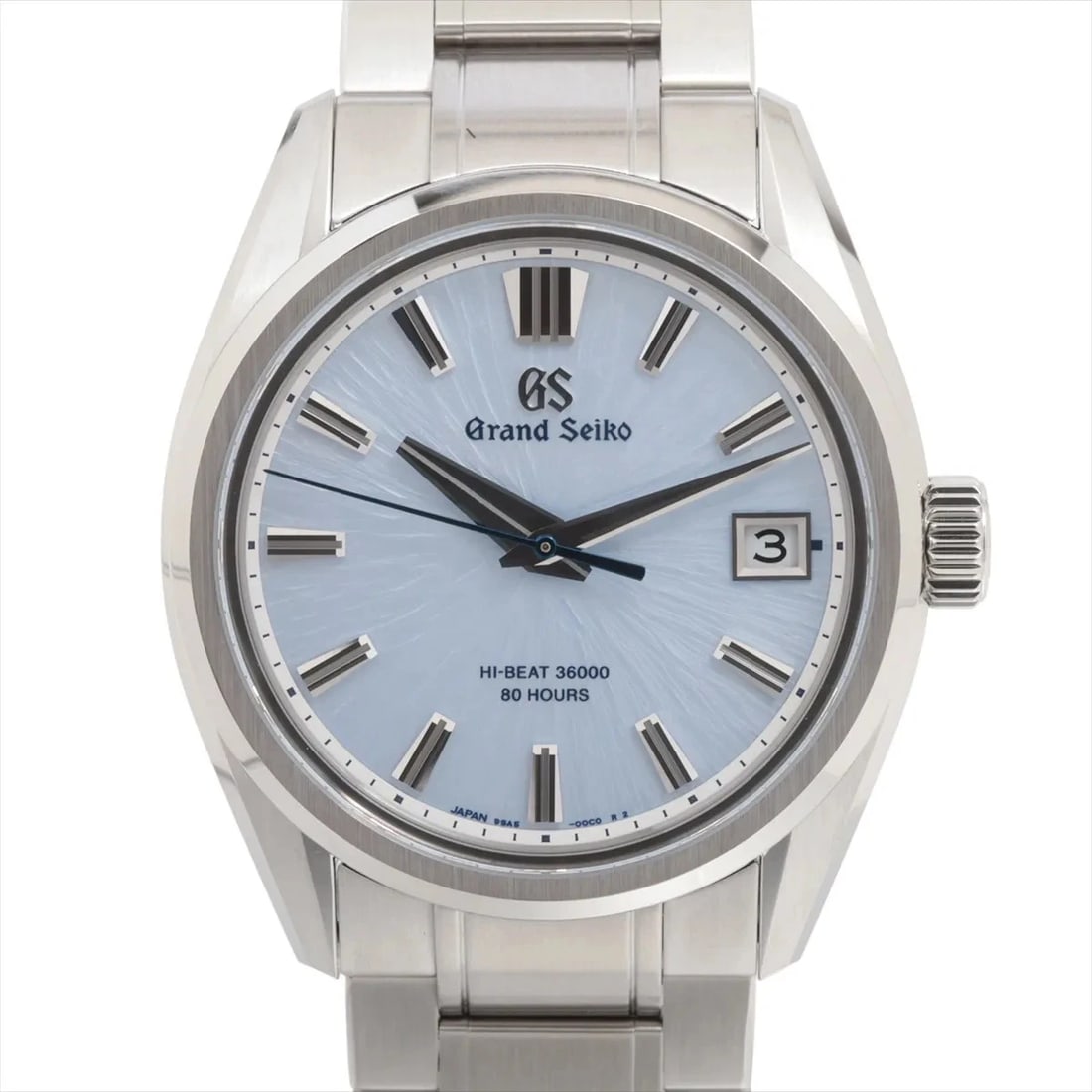 GRAND SEIKO EVOLUTION COLLECTION MECHANICAL WATCH: Grand Seiko Evolution Collection Mechanical Watch Brand: Grand Seiko Type/Style: Wristwatch Material: SS Color: Dial Color Light Blue Size: Case:W1.6 x H1.6inch / W40 x H47 Circumference of Wrist:7.3i
