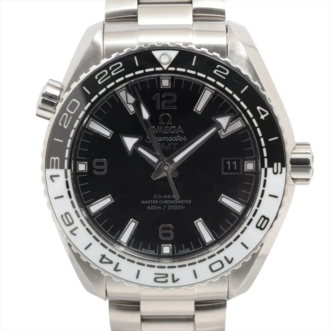 OMEGA SEAMASTER PLANET OCEAN MASTER CHRONOMETER GMT WATCH: Omega Seamaster Planet Ocean Master Chronometer Gmt Watch Brand: Omega Type/Style: Wristwatch Material: SS Color: Dial Color Black Size: Case:W1.6 x H1.6inch / W43.5 x H43.5 Circumference of Wrist:7.3