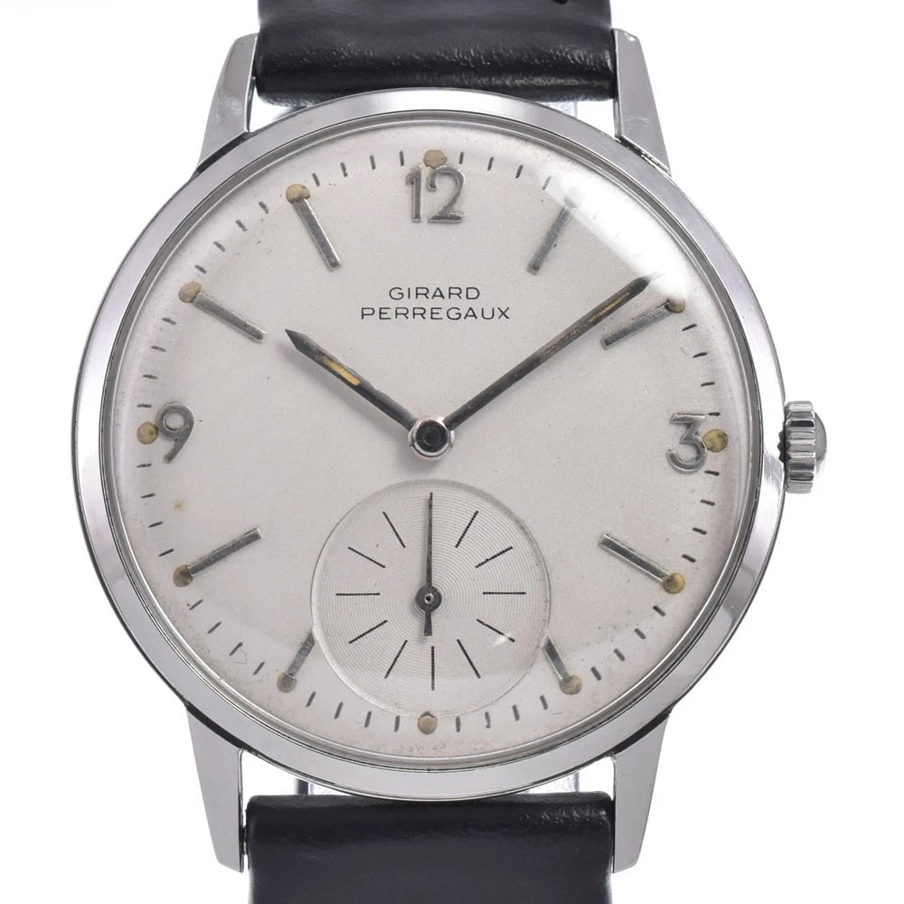 GIRARD-PERREGAUX SEA HAWK SMALL SECOND HAND WINDING WATCH: Girard-Perregaux Sea Hawk Small Second Hand Winding Watch Brand: GIRARD-PERREGAUX Type/Style: Wristwatch Material: Band Material leather, Case Material Stainless Steel Color: Case Color Silver, Band