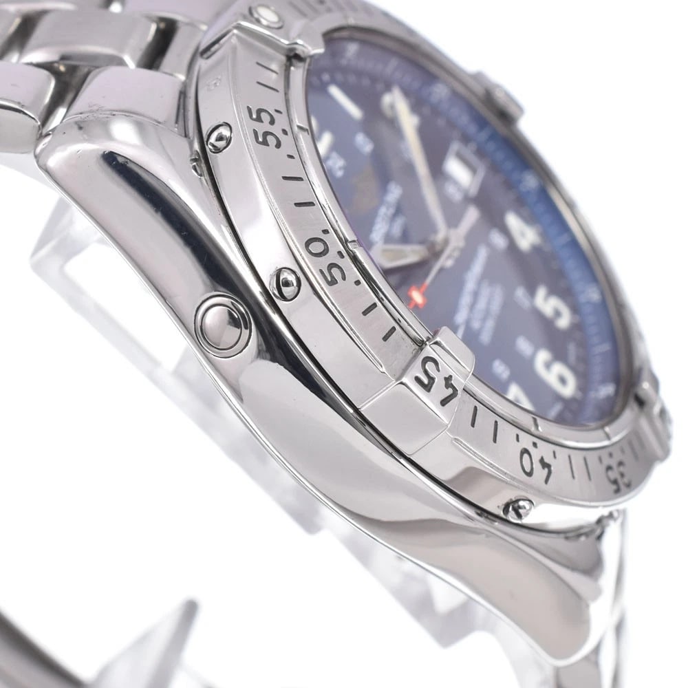 BREITLING SUPER OCEAN BLUE DIAL AUTOMATIC WATCH - 2