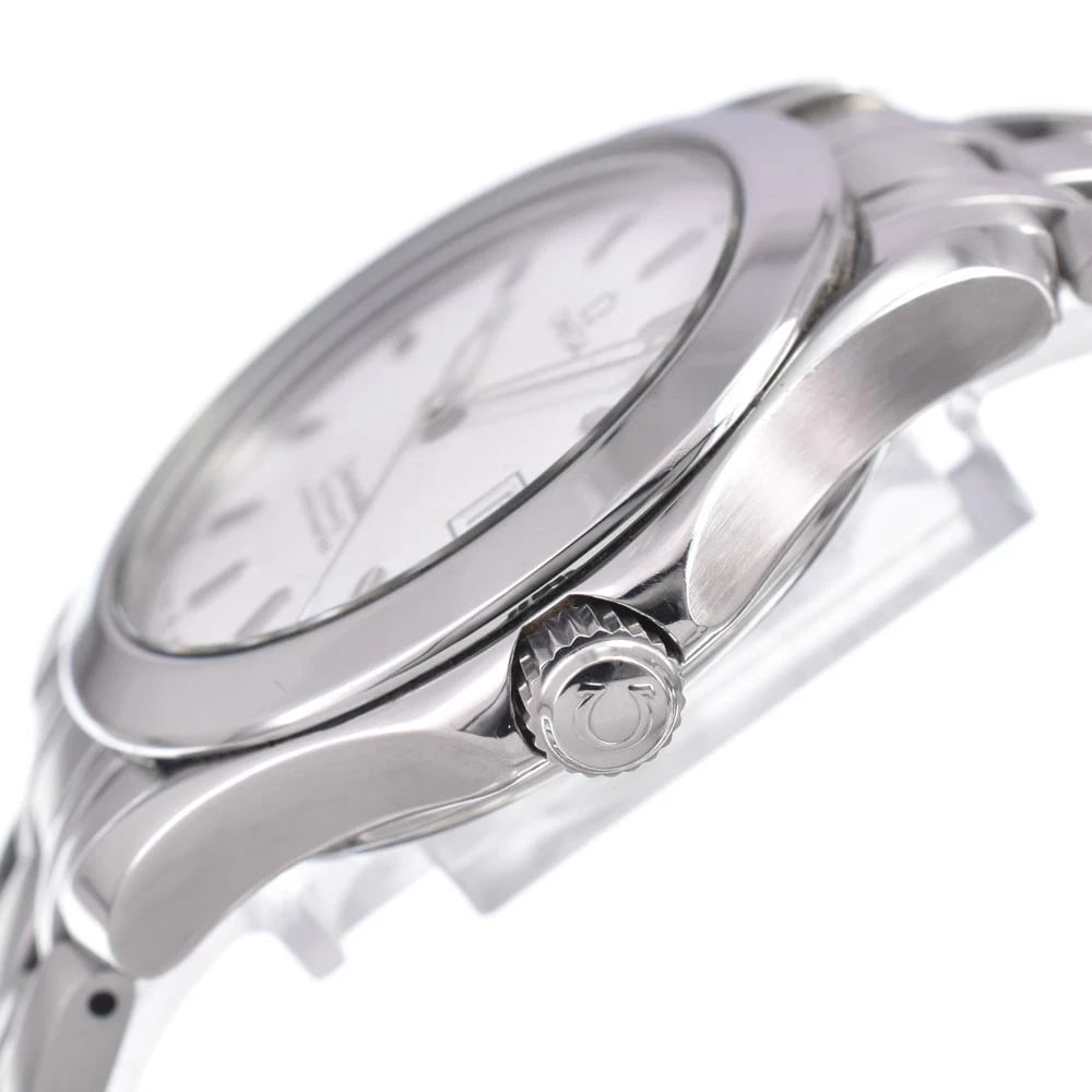 OMEGA SEAMASTER CHRONOMETER WHITE DIAL AUTOMATIC WATCH - 3