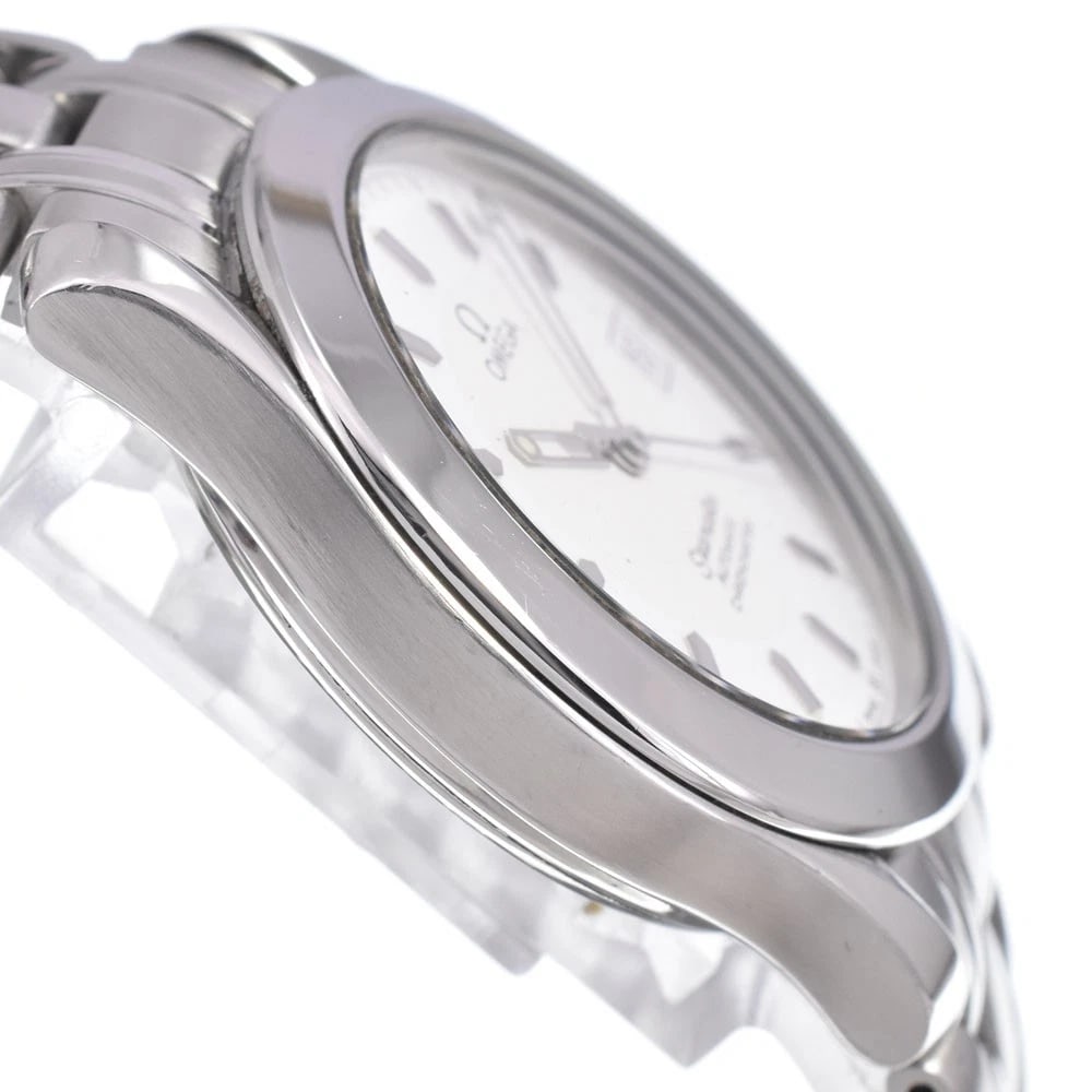 OMEGA SEAMASTER CHRONOMETER WHITE DIAL AUTOMATIC WATCH - 4