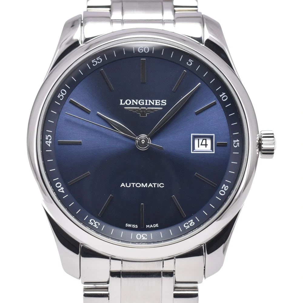LONGINES MASTER COLLECTION BLUE DIAL AUTOMATIC WATCH: Longines Master Collection Blue Dial Automatic Watch Brand: LONGINES Type/Style: Wristwatch Material: Band Material Stainless Steel, Case Material Stainless Steel Color: Case Color Silver, Band Color 