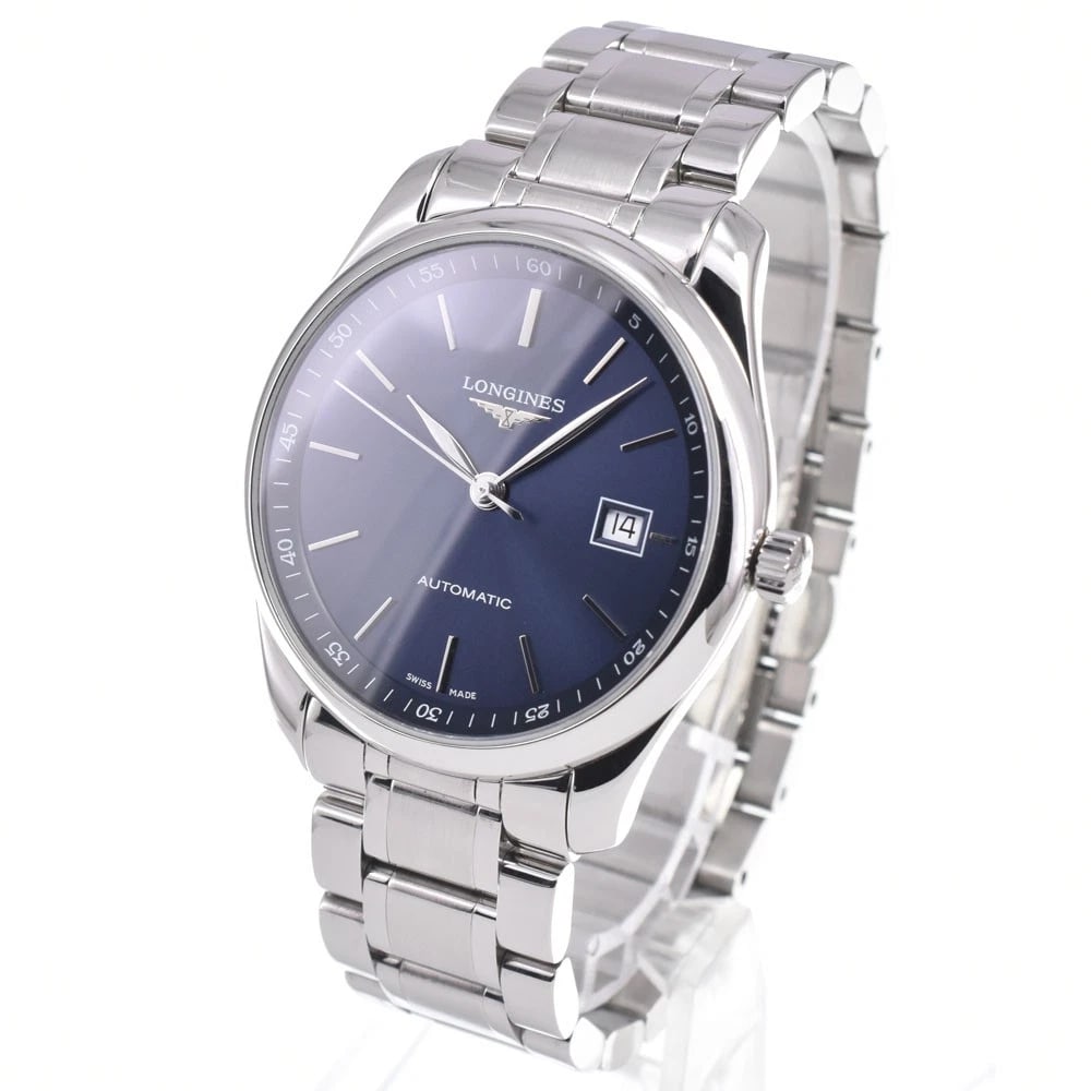 LONGINES MASTER COLLECTION BLUE DIAL AUTOMATIC WATCH - 2