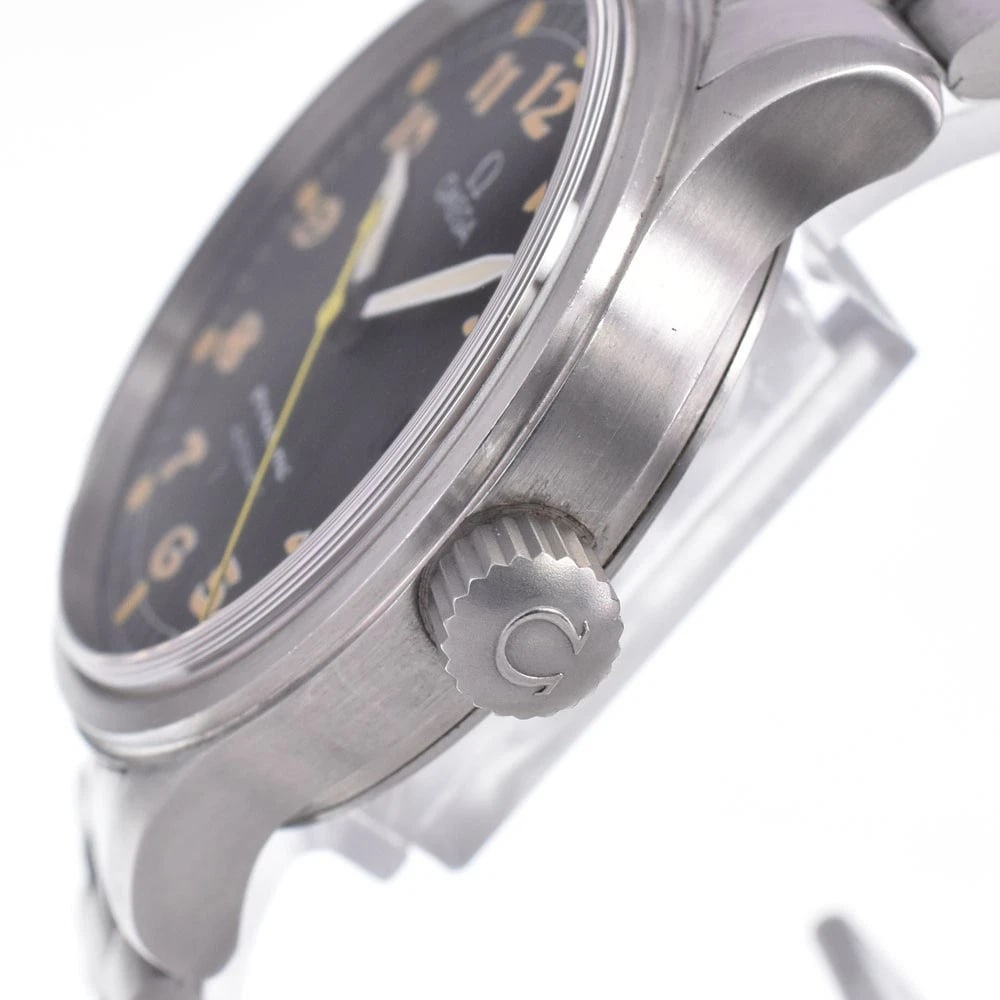OMEGA DYNAMIC DATE BLACK DIAL AUTOMATIC WATCH - 3