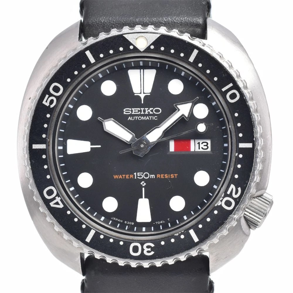SEIKO 3RD DIVER AUTOMATIC WATCH: Seiko 3Rd Diver Automatic Watch Brand: SEIKO Type/Style: Wristwatch Material: Band Material rubber, Case Material Stainless Steel Color: Case Color Silver, Band Color black, Dial Color black Size: