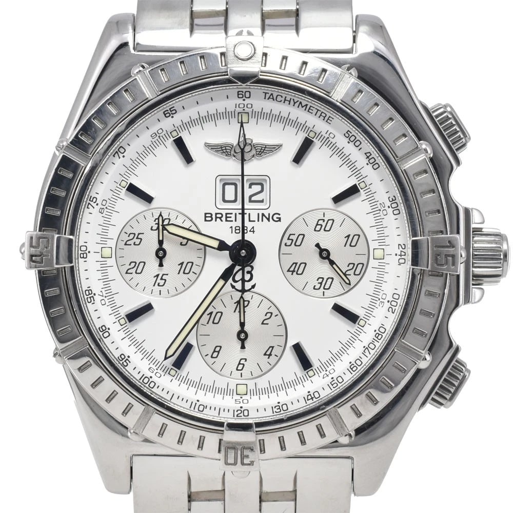 BREITLING CROSSWIND BIG DATE SPECIAL AUTOMATIC WATCH: Breitling Crosswind Big Date Special Automatic Watch Brand: BREITLING Type/Style: Wristwatch Material: Band Material Stainless Steel, Case Material Stainless Steel Color: Case Color Silver, Band