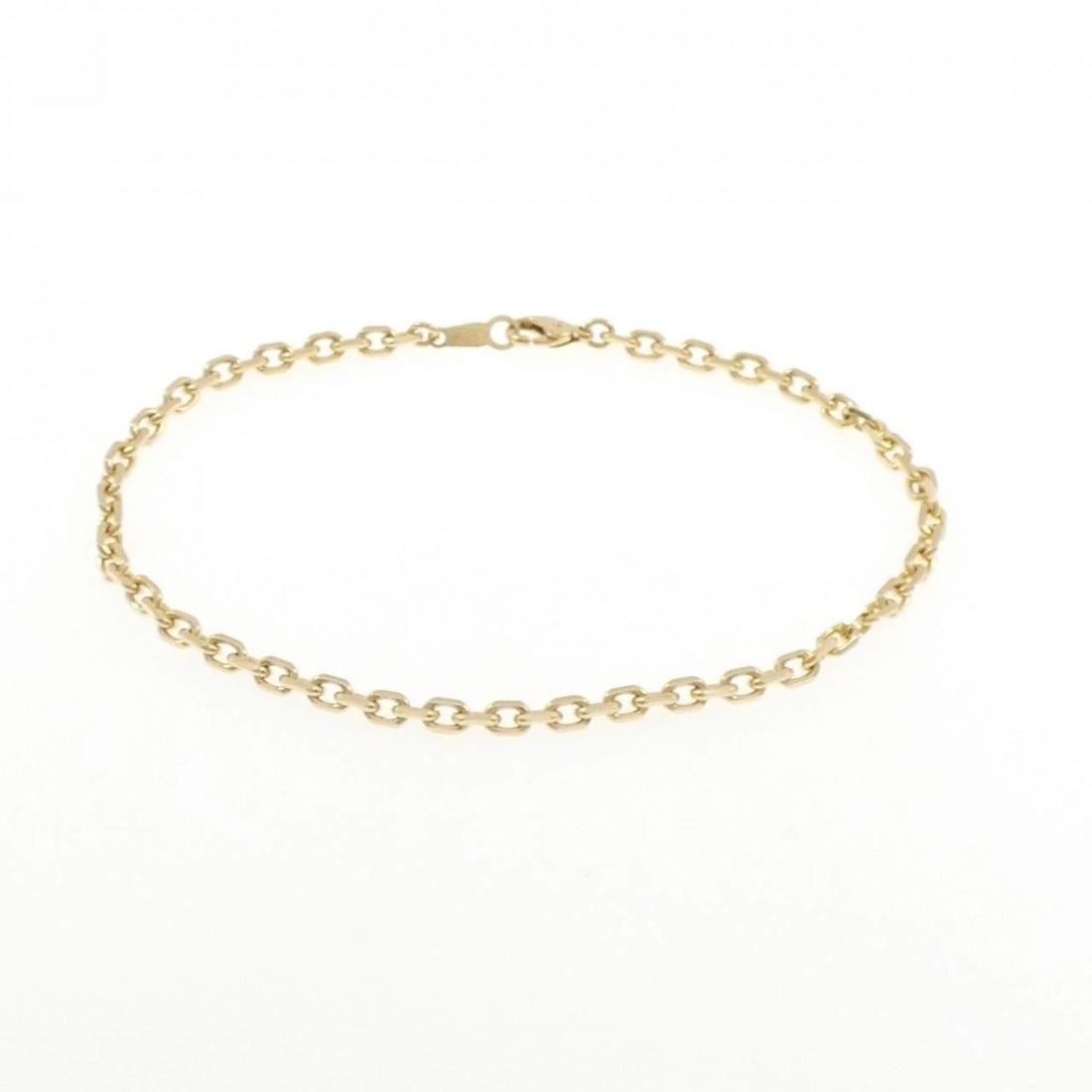 K18YG BRACELET: K18YG bracelet Brand: Unbranded Type/Style: Bracelet Material: K18 yellow gold, Color: YG Size: Actual Size Max width approx: 3.2mm Size 20.5cm Accessories: None Accessories Notice: When p