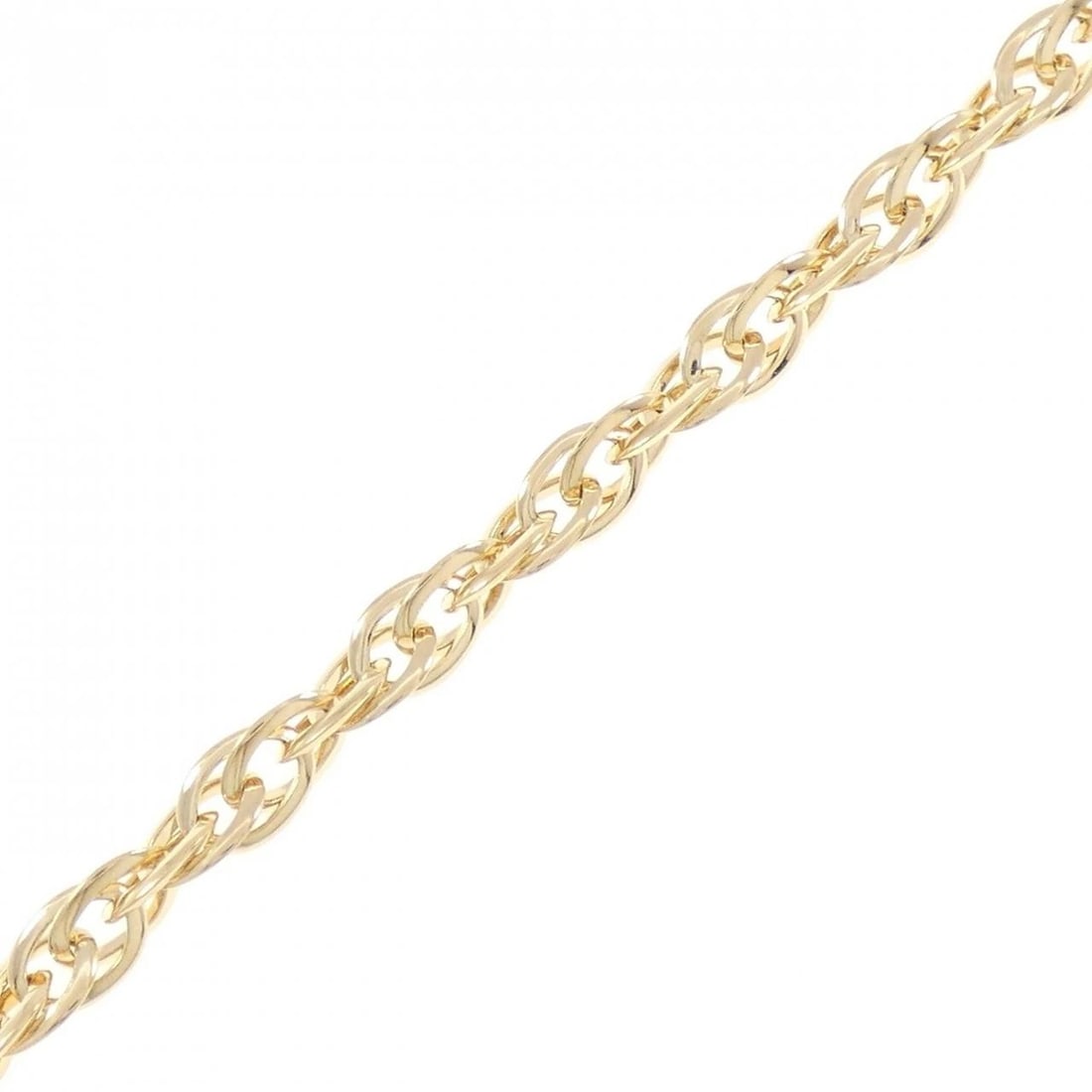 K18YG BRACELET: K18YG bracelet Brand: Unbranded Type/Style: Bracelet Material: K18 yellow gold, Color: YG Size: Actual Size Max width approx: 4.9mm Size 18.5cm Accessories: None Accessories Notice: When purchasing