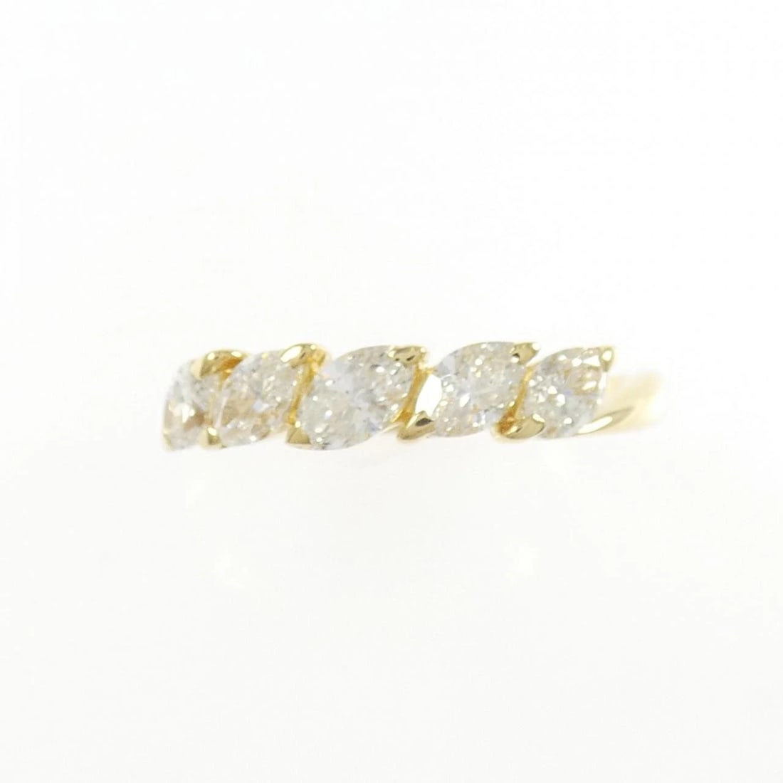 K18YG DIAMOND RING - 2