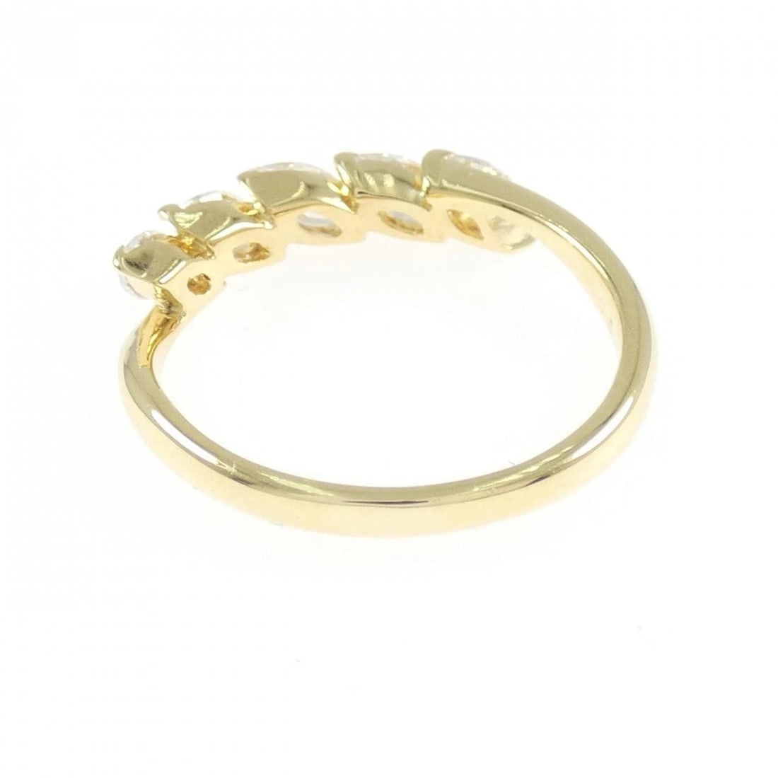 K18YG DIAMOND RING - 3