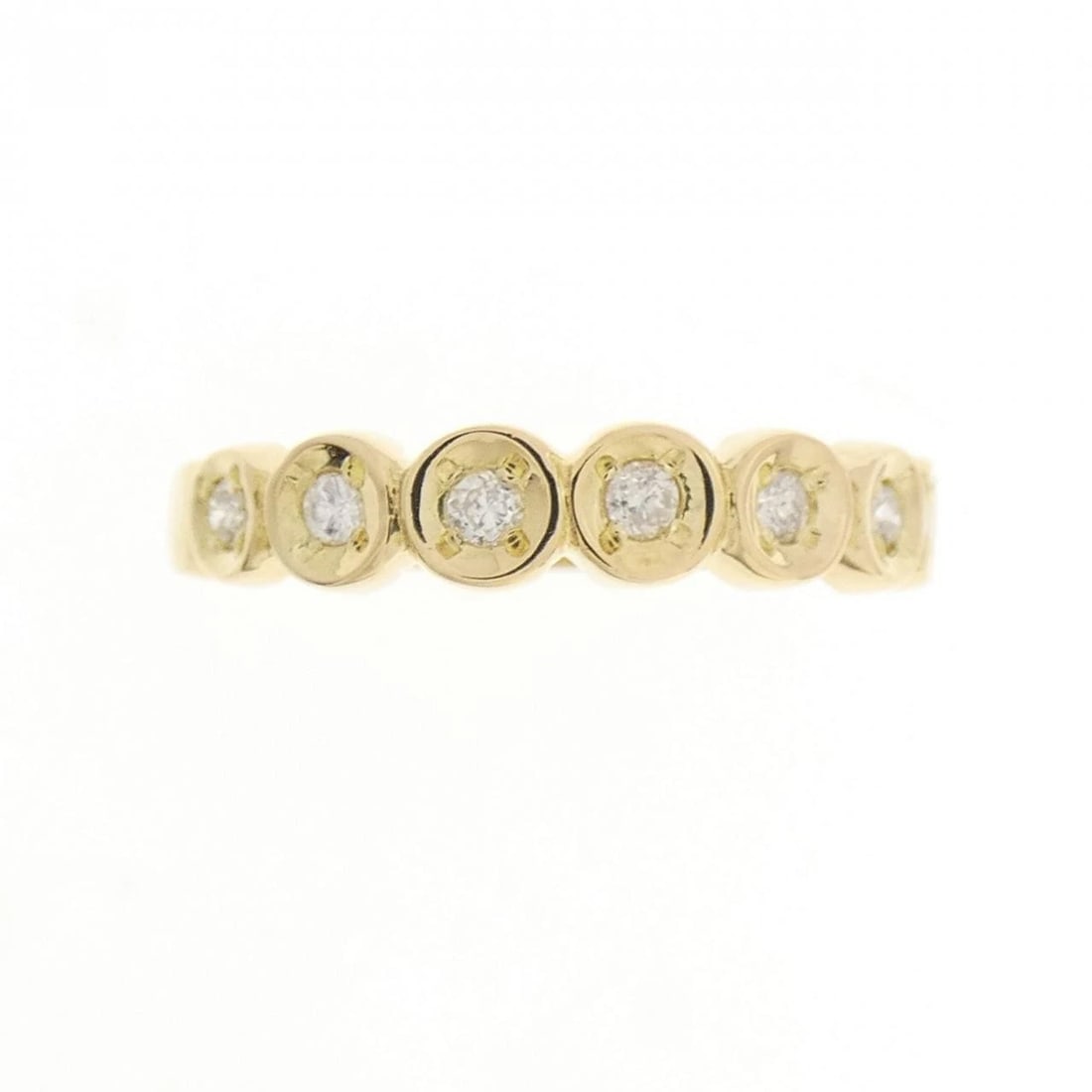 K18YG DIAMOND RING - 2