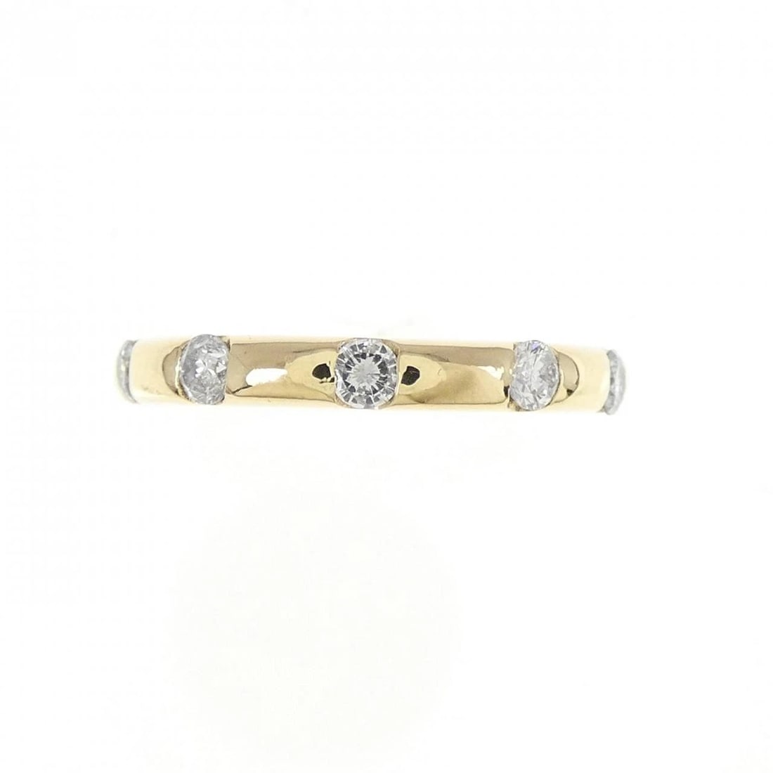 K18YG DIAMOND RING - 2
