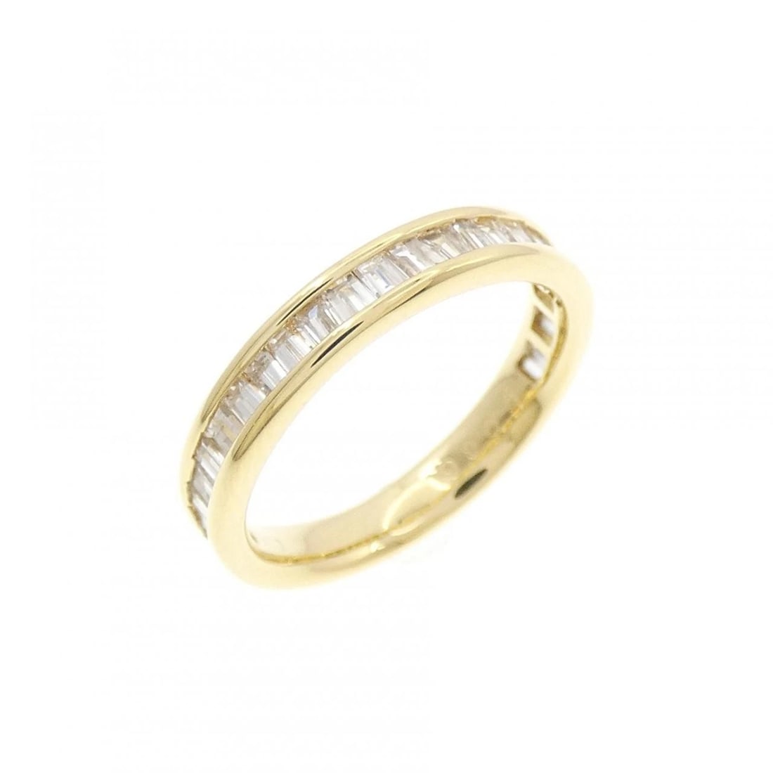 K18YG DIAMOND PINKY RING: K18YG Diamond Pinky Ring Brand: Unbranded Type/Style: Diamond Ring Material: K18 yellow gold, Color: YG Size: US3 Accessories: None Accessories Notice: When purchasing pre-owned goods, please refer