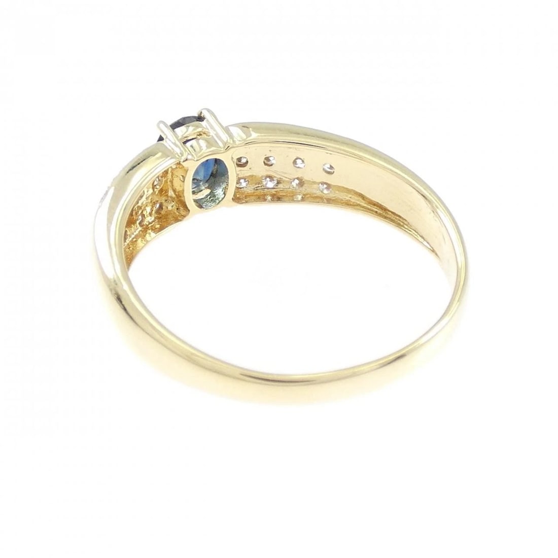 750YG SAPPHIRE RING - 3