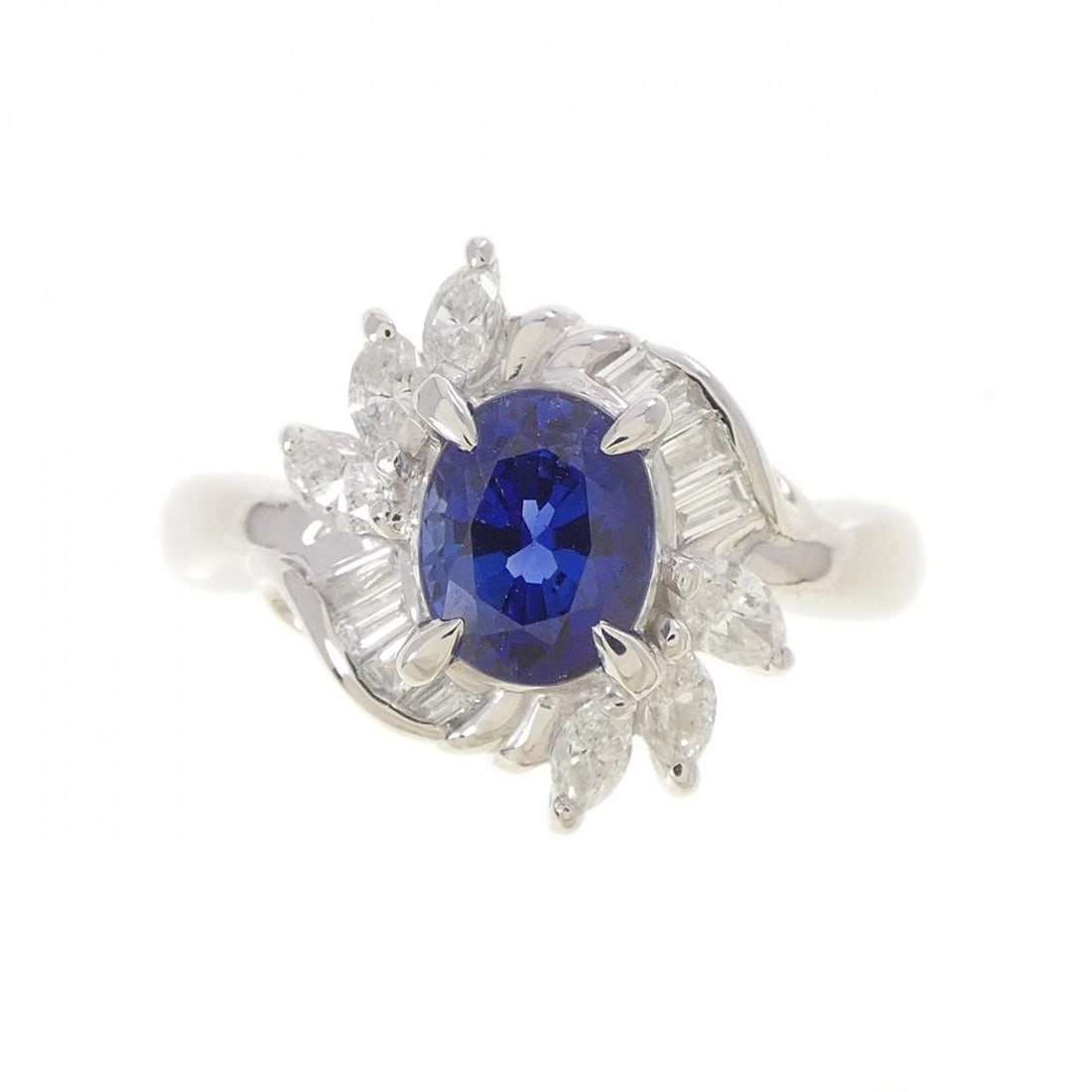 PT900 SAPPHIRE RING - 2