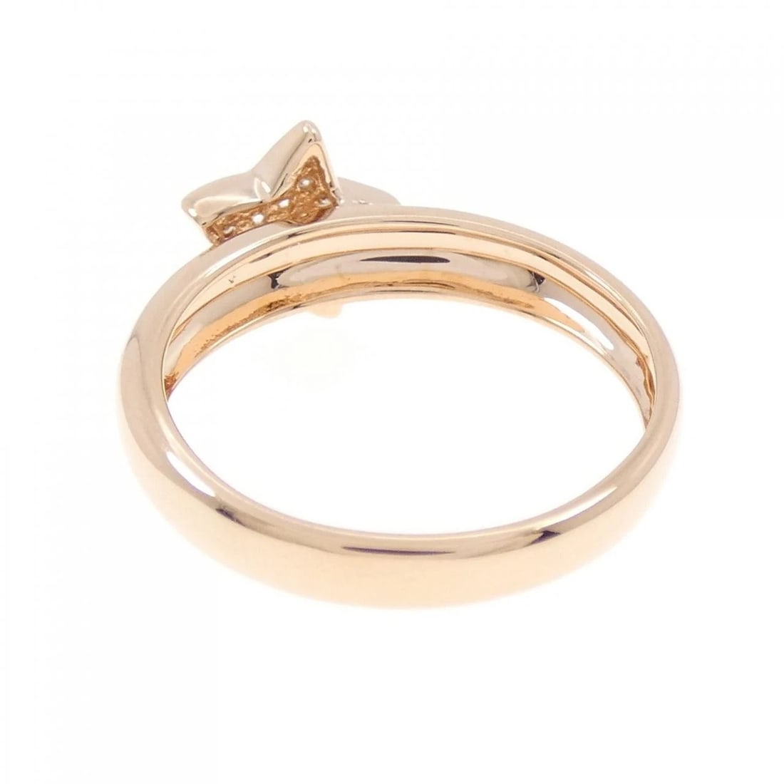 K18PG STAR PAVE DIAMOND RING - 3