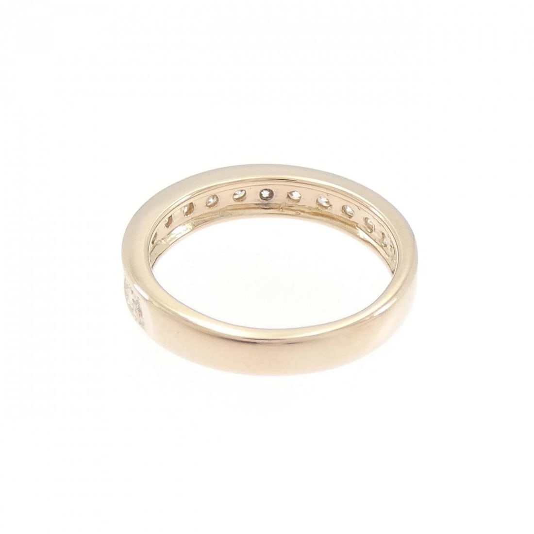 K18PG DIAMOND PINKY RING - 3