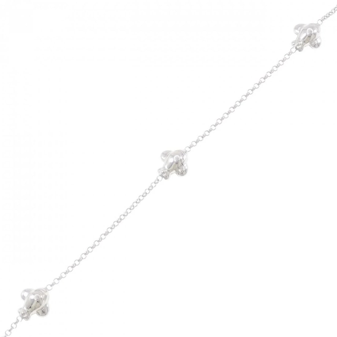 750WG BRACELET: 750WG bracelet Brand: Unbranded Type/Style: Bracelet Material: K18WG, Color: WG Size: Size 19cm Accessories: None Accessories Notice: When purchasing pre-owned goods, please refer to the photos of